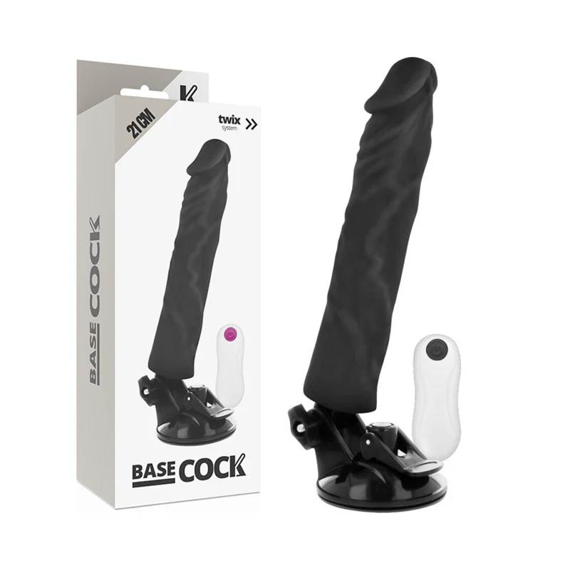 BASECOCK - VIBRADOR REALÍSTICO CONTROLE REMOTO NATURAL 21 CM -O- 4 CM - Image 16