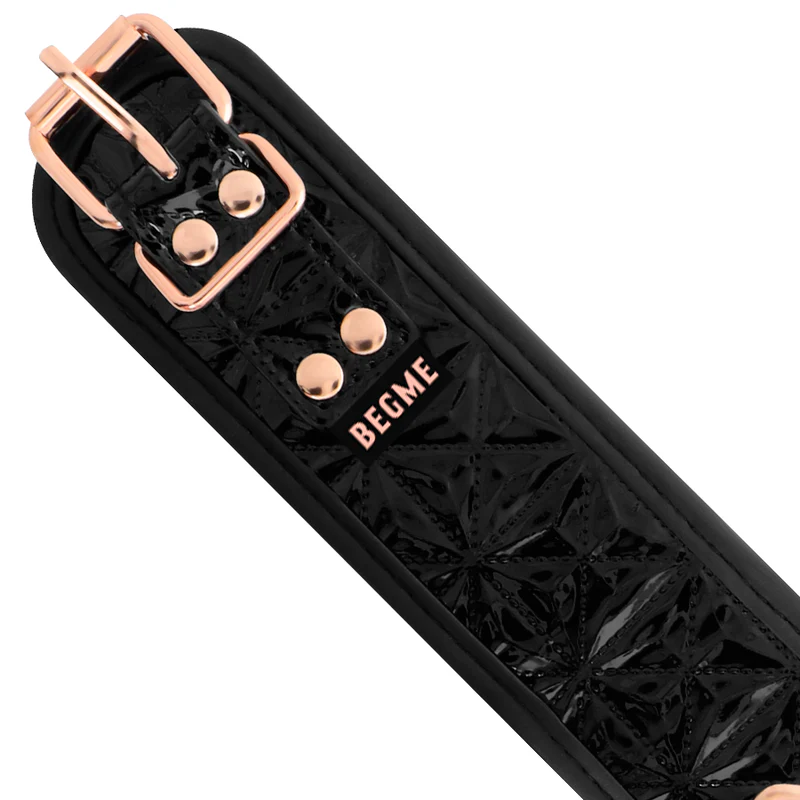 BEGME - BLACK EDITION PREMIUM COLAR DE COURO VEGAN - Image 6