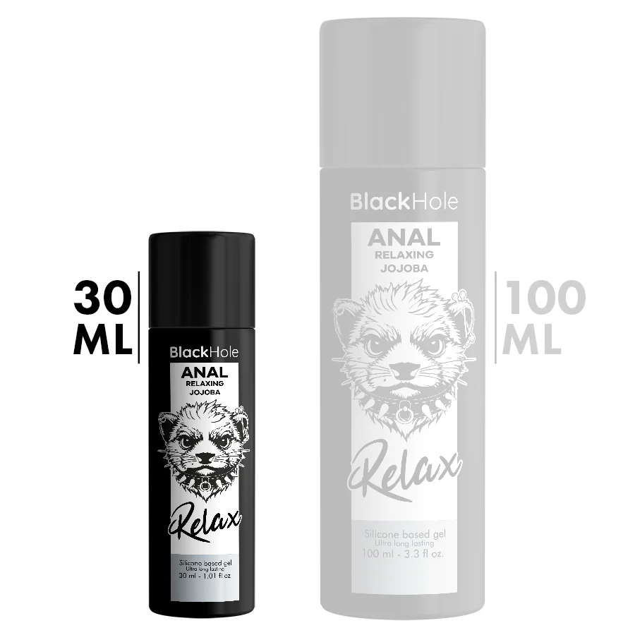 BLACK HOLE - RELAXANTE ANAL JOJOBA RELAX BASE DE SILICONE 30 ML - Image 2