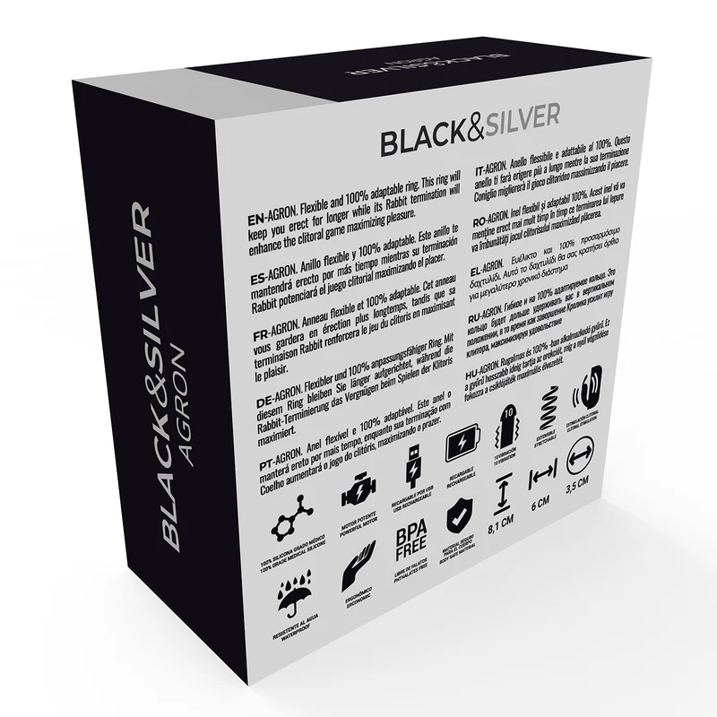 BLACK&SILVER - AGRON ANEL DE CONTROLE REMOTO WATCHME - Image 8