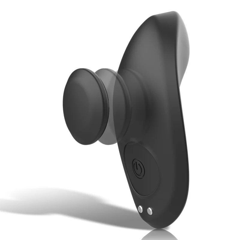 BLACK&SILVER - CALA VIBRADORA DE SILICONE RECARREGVEL PRESTON PRETA - Image 3