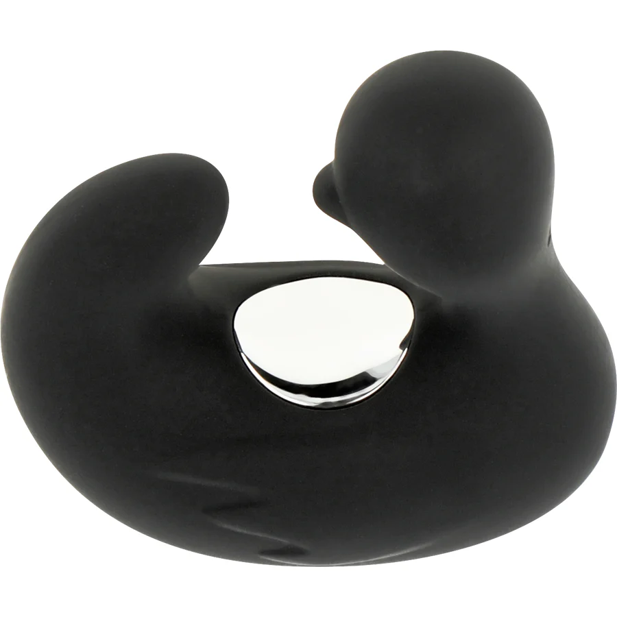 BLACK&SILVER - DEDAL DE PATO ESTIMULANTE DE SILICONE RECARREGÁVEL DUCKYMANIA - Image 6