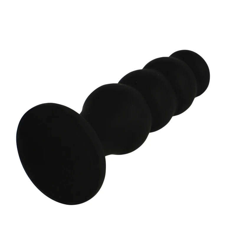 BLACK&SILVER - PLUG ANAL DE SILICONE SCOTT PREMIUM PRETO - Image 4