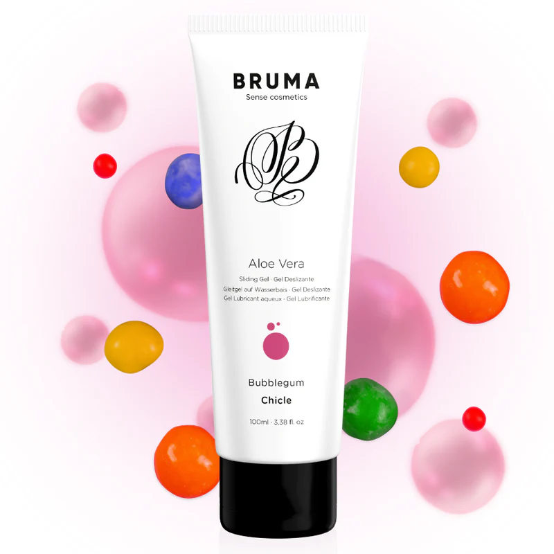BRUMA - GEL DESLIZANTE DE ALOE VERA SABOR BUBBLEGUM 100 ML - Image 3