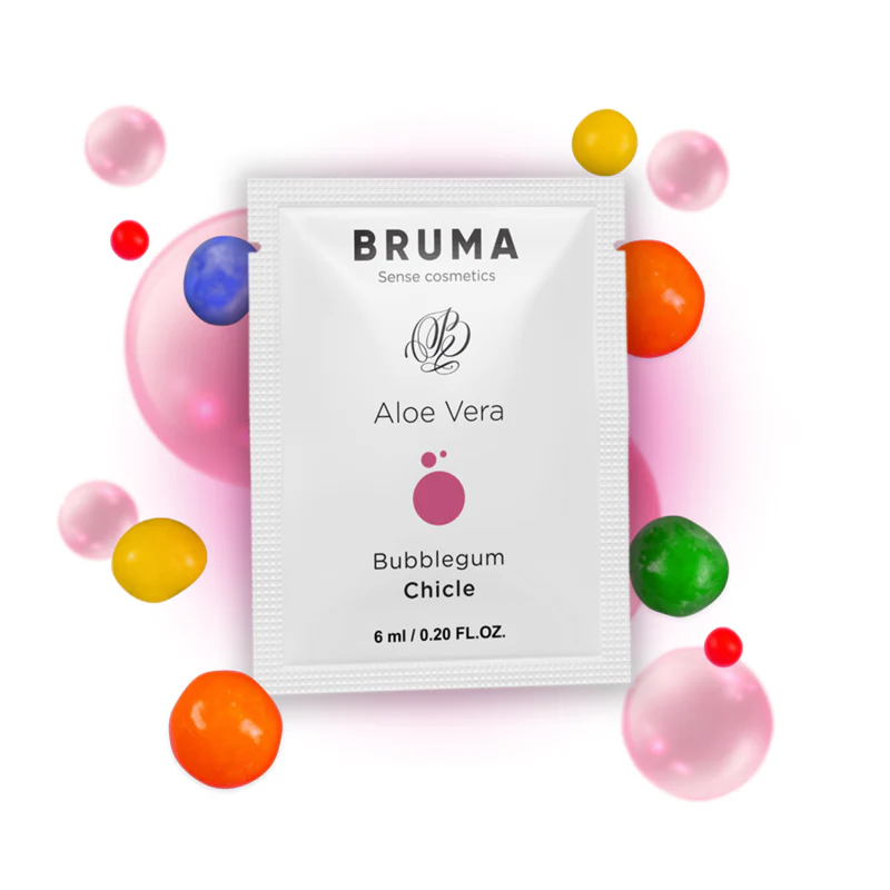 BRUMA - GEL DESLIZANTE DE ALOE VERA SABOR BUBBLEGUM 6 ML - Image 2
