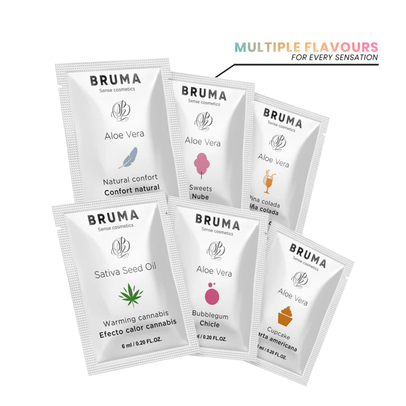 BRUMA - GEL DESLIZANTE DE ALOE VERA SABOR BUBBLEGUM 6 ML - Image 6