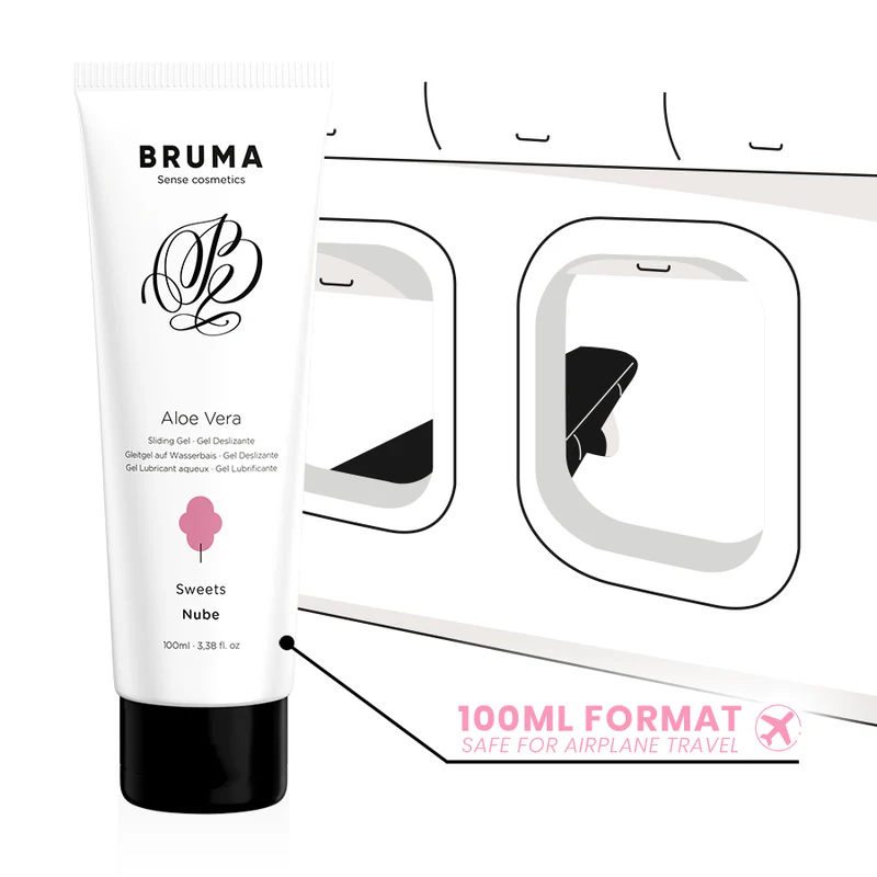 BRUMA - GEL DESLIZANTE DE ALOE VERA SABOR DOCES 100 ML - Image 5