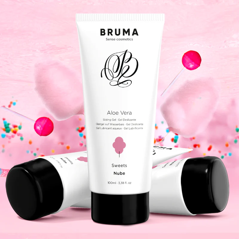 BRUMA - GEL DESLIZANTE DE ALOE VERA SABOR DOCES 100 ML - Image 6