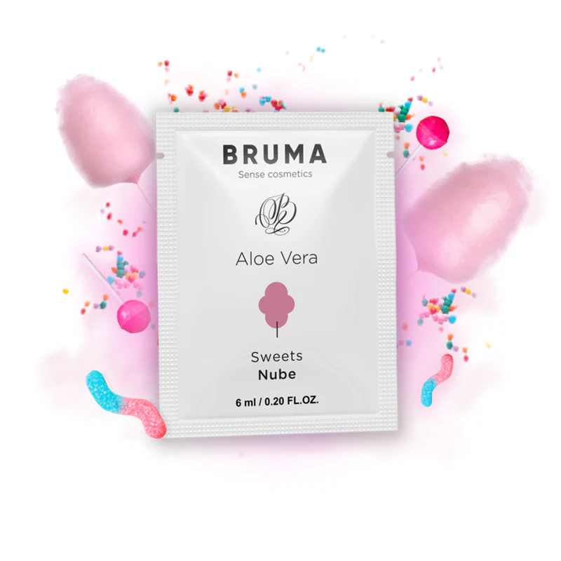 BRUMA - GEL DESLIZANTE DE ALOE VERA SABOR DOCES 6 ML - Image 2