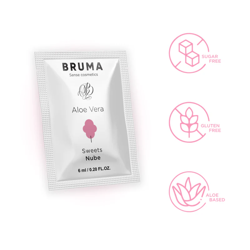 BRUMA - GEL DESLIZANTE DE ALOE VERA SABOR DOCES 6 ML - Image 5