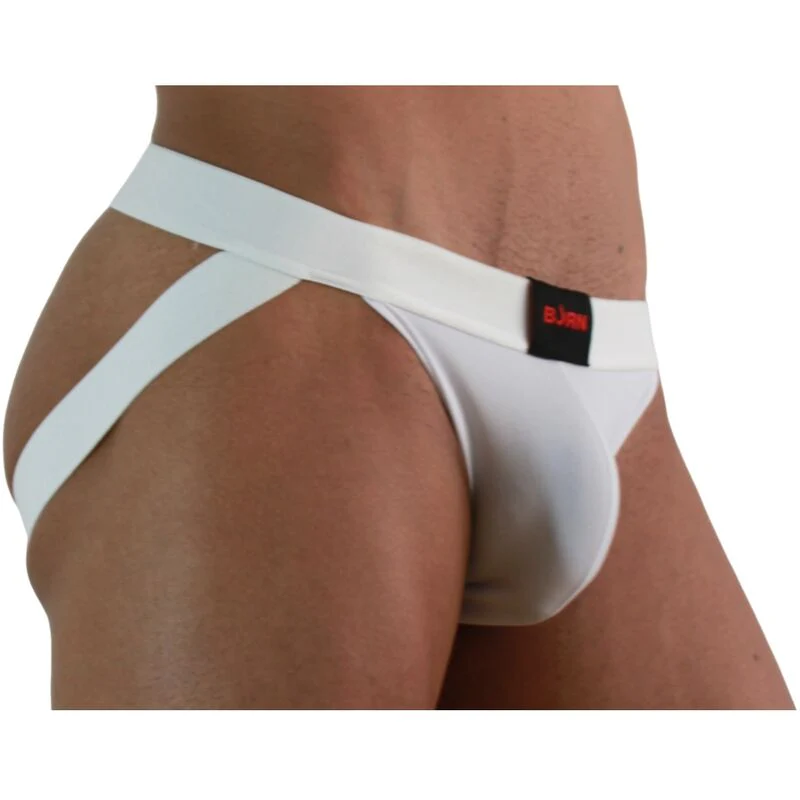 BURN - 007 JOCK LYCRA BLANCO S - Image 6