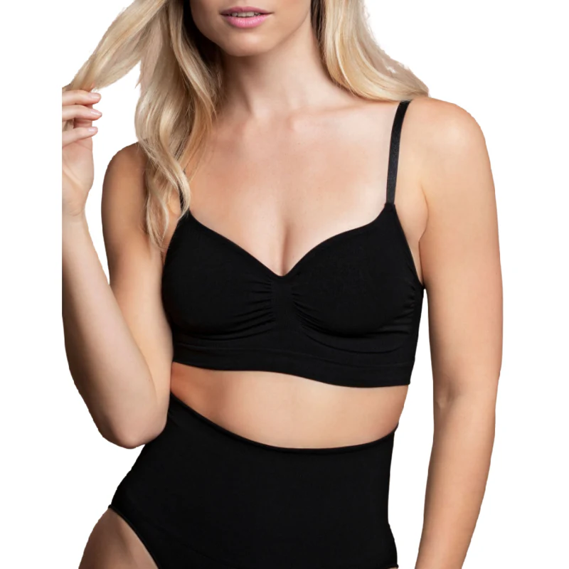 BYE-BRA - MEDIUM CONTROL SUTI SEM PONTOS PRETO TAMANHO XL - Image 76