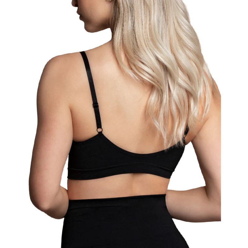 BYE-BRA - MEDIUM CONTROL SUTI SEM PONTOS PRETO TAMANHO XL - Image 8