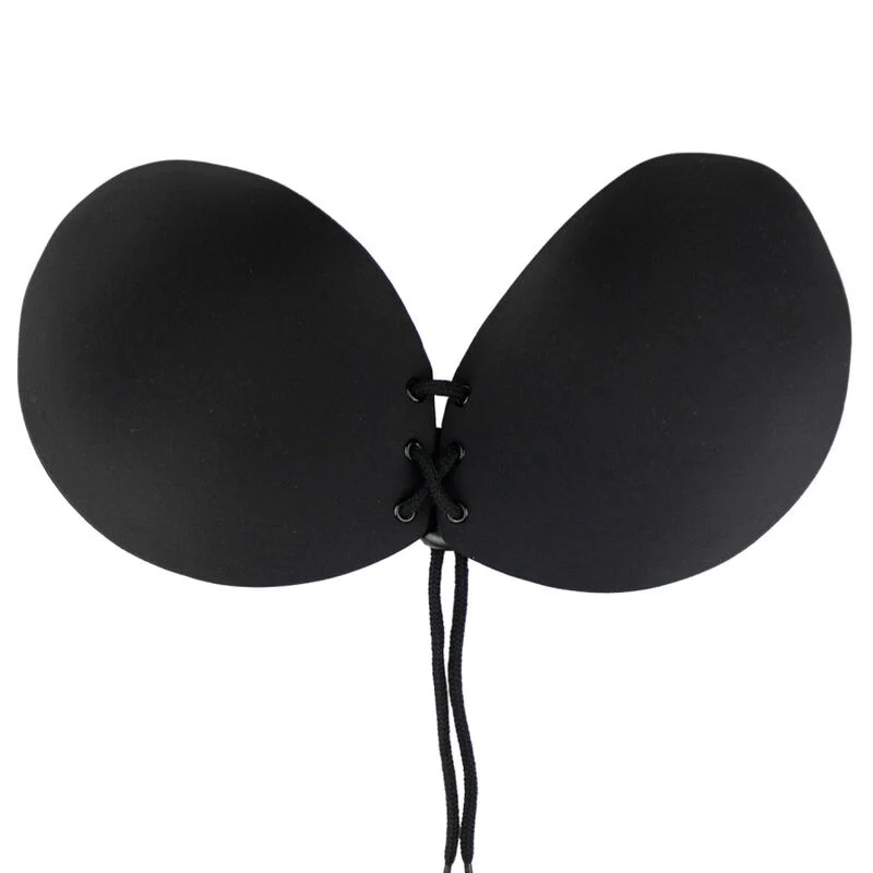 BYE-BRA - SUTI ADESIVO ENTRELAQUEAMENTO PRETO COPO A - Image 9
