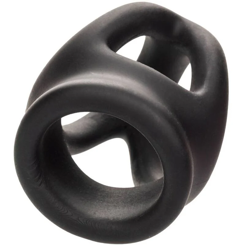 CALEXOTICS - ALPHA ANEL DE GAIOLA DUPLA PRETO - Image 6