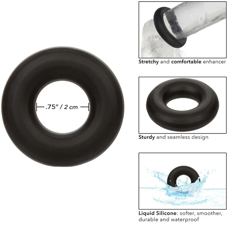 CALEXOTICS - ALPHA PROLONG MEDIUM RING PRETO - Image 6