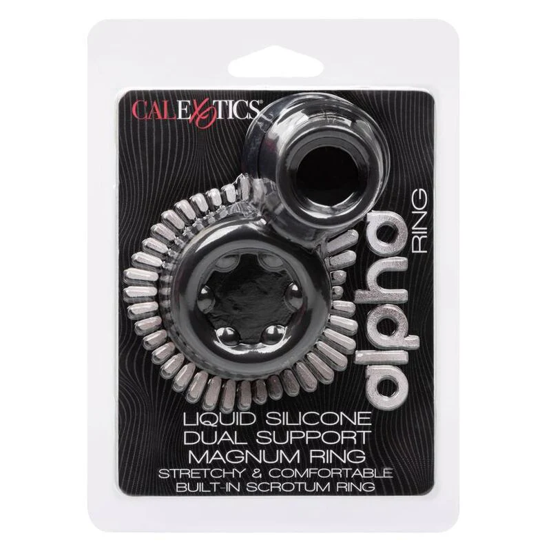 CALEXOTICS - ANEL ALPHA DUAL MAGNUM PRETO - Image 11