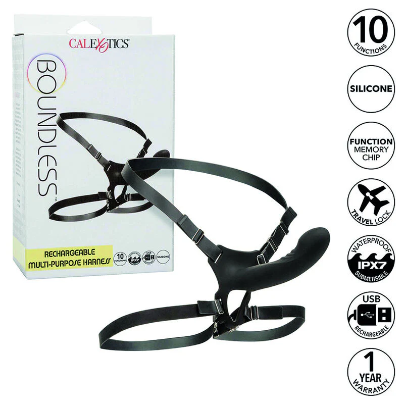 CALEXOTICS - BOUNDLESS ARNESS MULTI-PORPUSE RECARREGVEL - Image 2