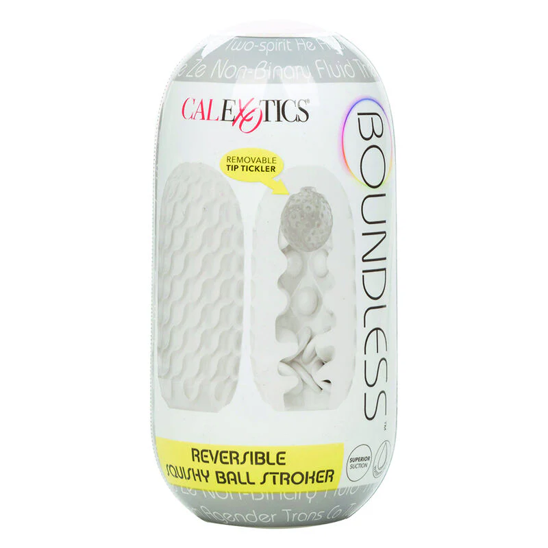 CALEXOTICS - BOUNDLESS REVERSÍVEL SQUISHY BALL STROKE AMARELO - Image 2