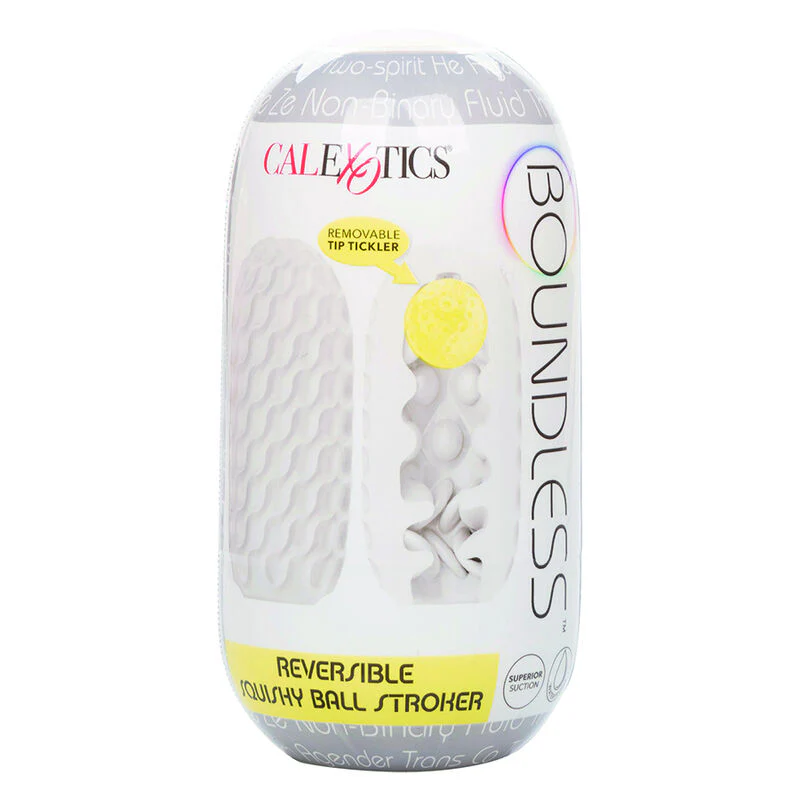 CALEXOTICS - BOUNDLESS REVERSÍVEL SQUISHY BALL STROKE CINZA - Image 2