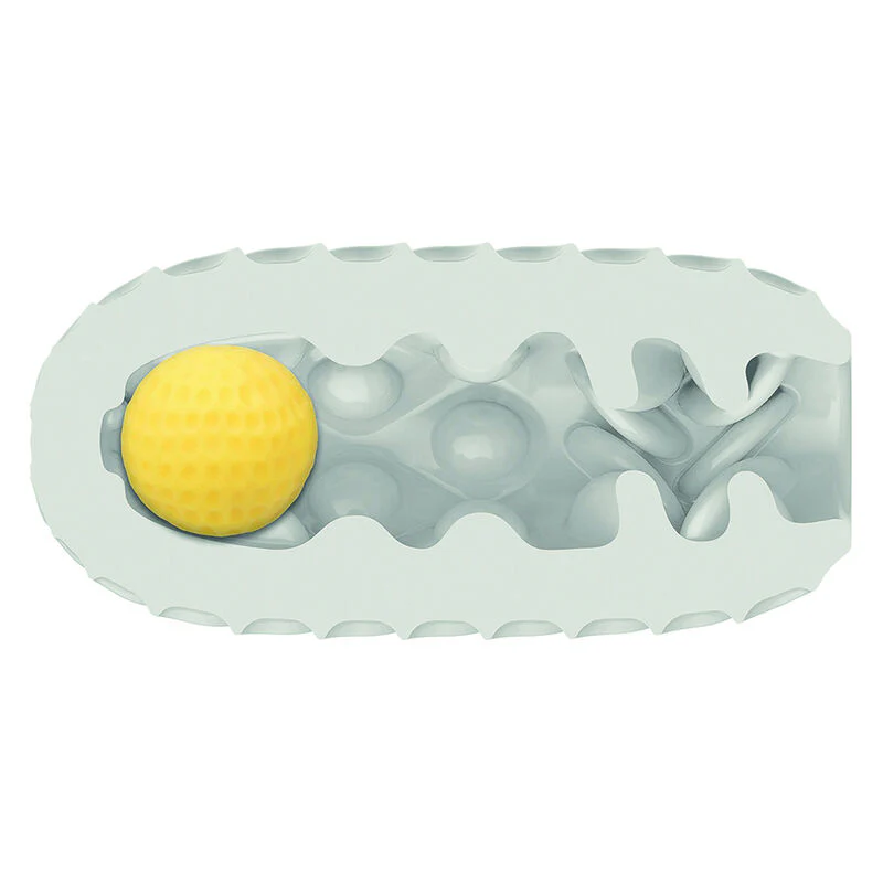 CALEXOTICS - BOUNDLESS REVERSÍVEL SQUISHY BALL STROKE CINZA - Image 8