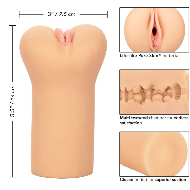 CALEXOTICS - BOUNDLESS VULVA STROKER PELE CLARA - Image 5
