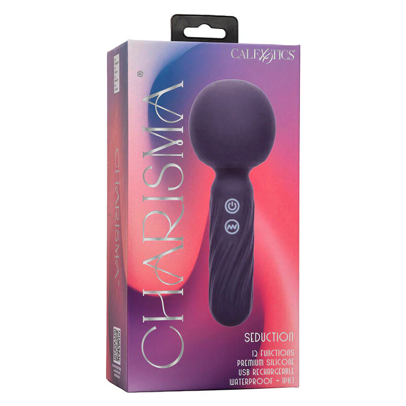 CALEXOTICS - CHARISMA SEDUCTION MASSAGER 12 FUNÇÕES 17,75 CM X 6,25 CM ROXO - Image 9