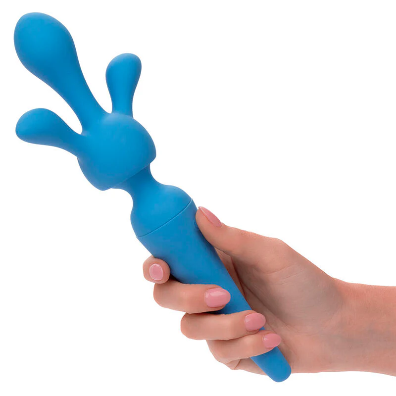 CALEXOTICS - COUTURE KIT VIBRADOR WAND 10 VIBRAÇÕES AZUL - Image 7