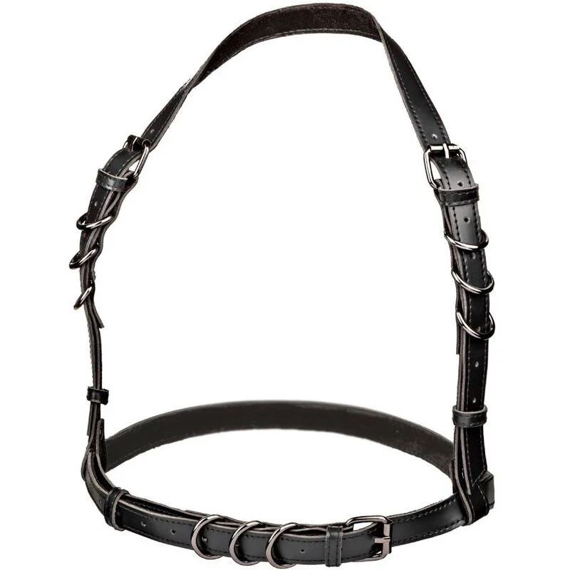 CALEXOTICS - EUPHORIA ARNÊS DE FIVELA HALTER PRETO - Image 4