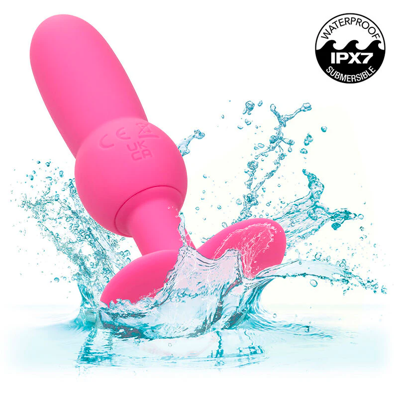 CALEXOTICS - FIRST TIME PLUG ANAL SONDA DE CONTAS 10 VIBRAÇÕES ROSA - Image 9