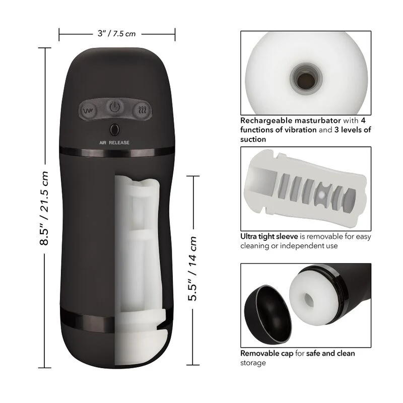 CALEXOTICS - FUNÕES DE VIBRAO E SUCO DO OPTIMUM POWER STROKER - Image 9