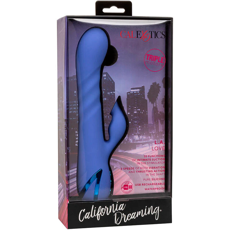 CALEXOTICS - LA LOVE VIBRADOR & SUCKER BLUE POR CALIFORNIA DREAMING - Image 13