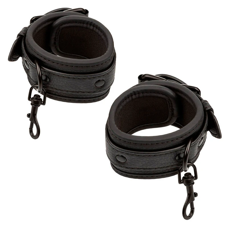 CALEXOTICS - NOCTURNAL RESTRIÇÕES DE CAMA COURO AJUSTÁVEL PRETO - Image 4