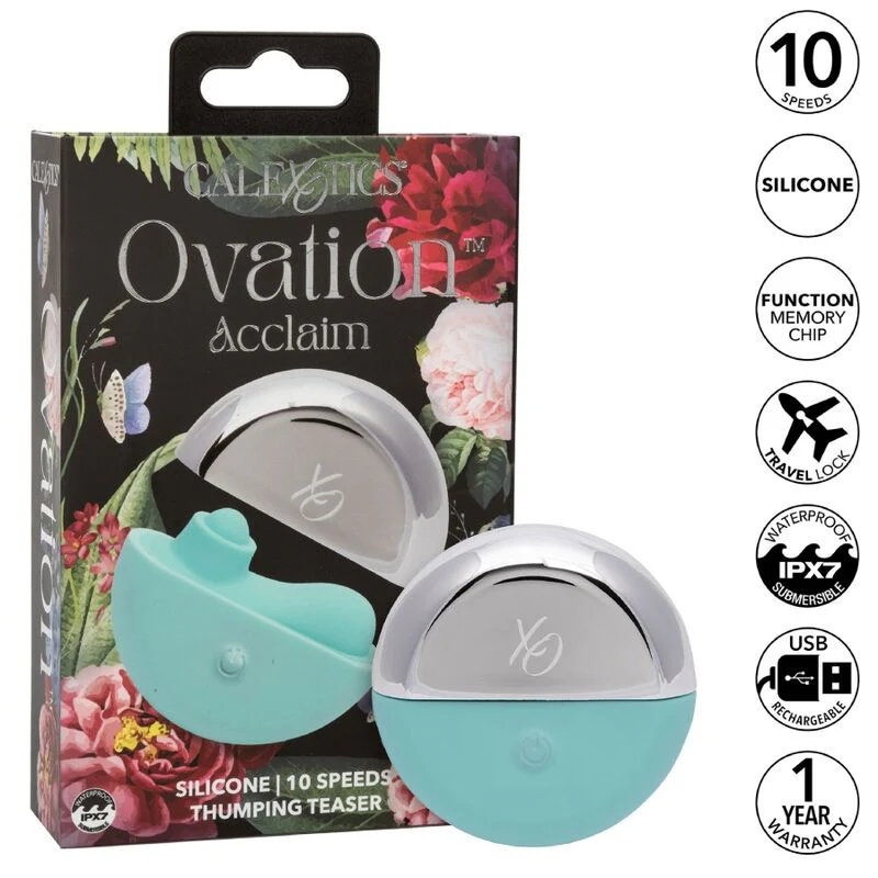 CALEXOTICS - OVATION ESTIMULADOR ACCLAIM AQUA GREEN - Image 2