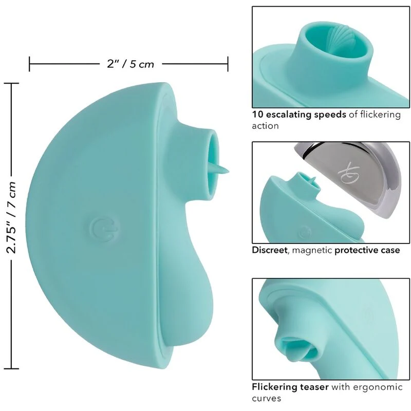 CALEXOTICS - OVATION ESTIMULADOR RAVE AQUA GREEN - Image 13