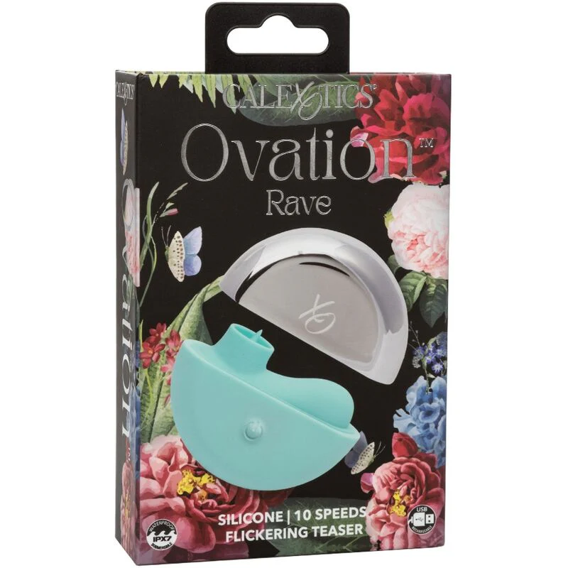 CALEXOTICS - OVATION ESTIMULADOR RAVE AQUA GREEN - Image 3