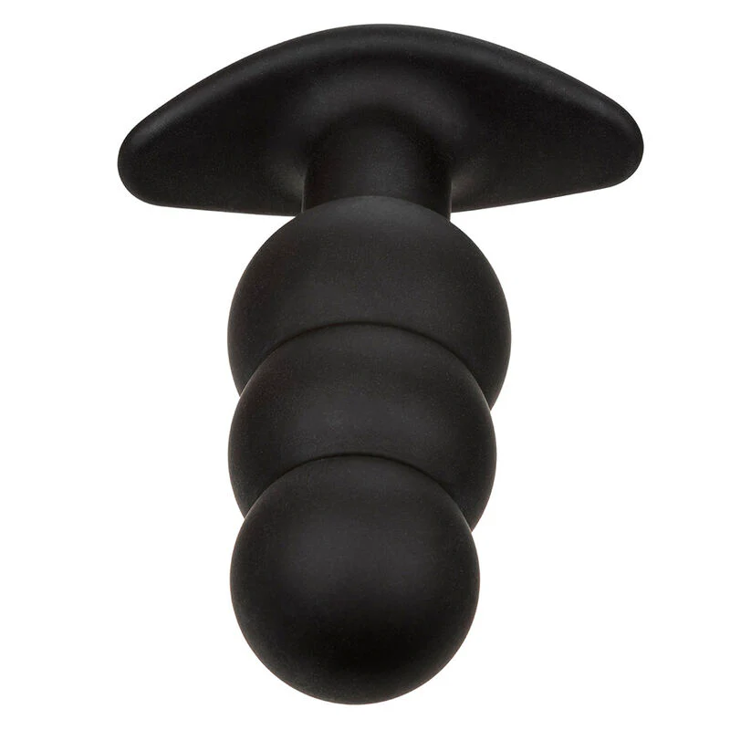 CALEXOTICS - ROCK BOTTOM PLUG ANAL COM ESFERAS 10 VIBRAÇÕES SILICONE PRETO - Image 5