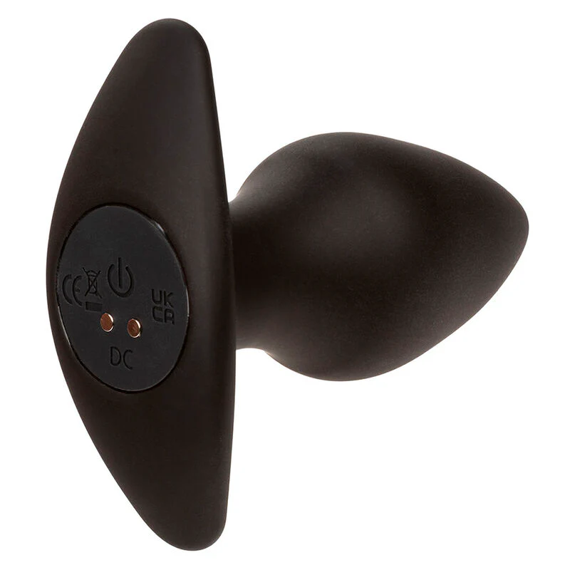 CALEXOTICS - ROCK BOTTOM PLUG ANAL PERFEITO 10 VIBRAÇÕES SILICONE PRETO - Image 4