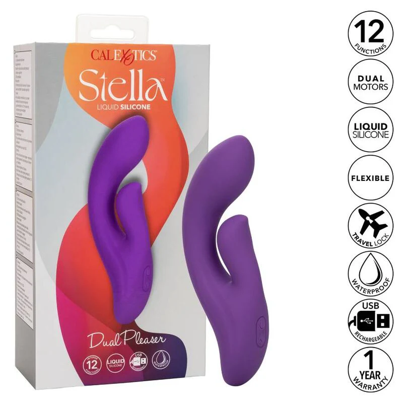 CALEXOTICS - STELLA DUAL PLEASER VIOLETA - Image 2