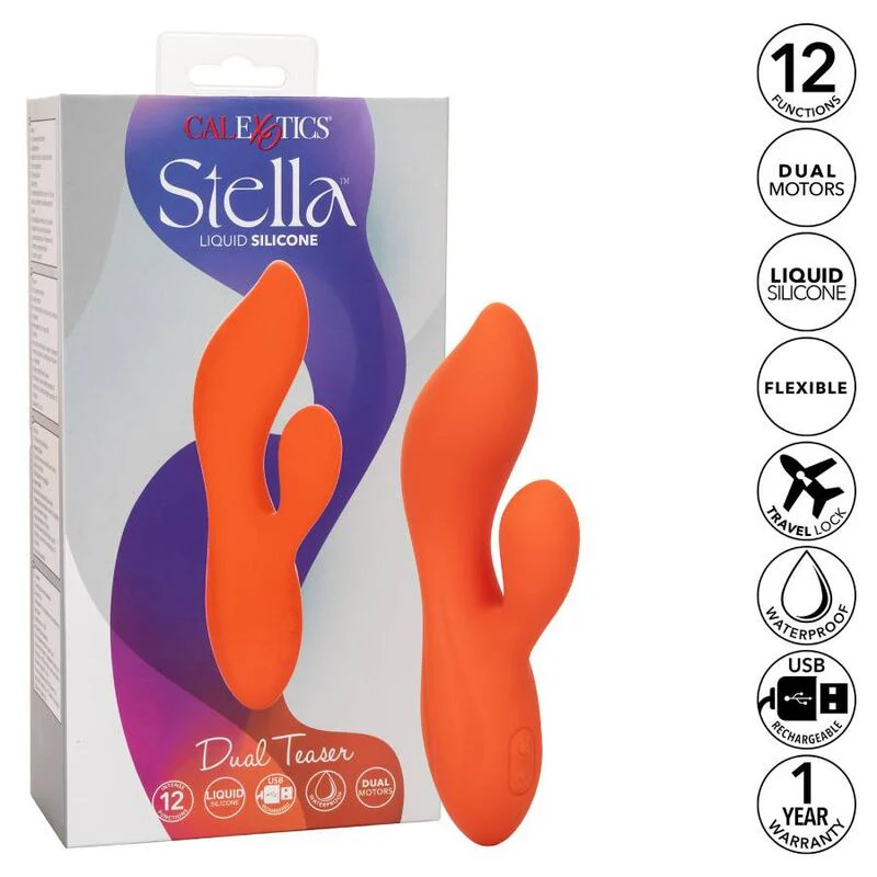 CALEXOTICS - STELLA DUAL TEASER LARANJA - Image 2