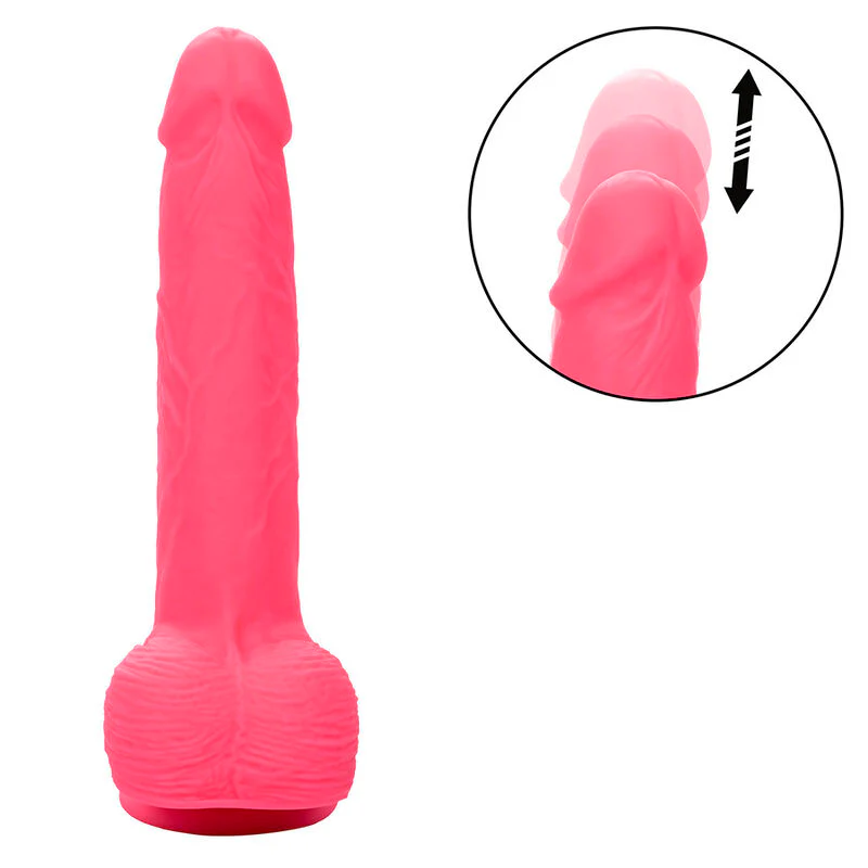 CALEXOTICS - STUDS VIBRADOR REALISTA 10 VIBRAÇÕES ROSA - Image 6