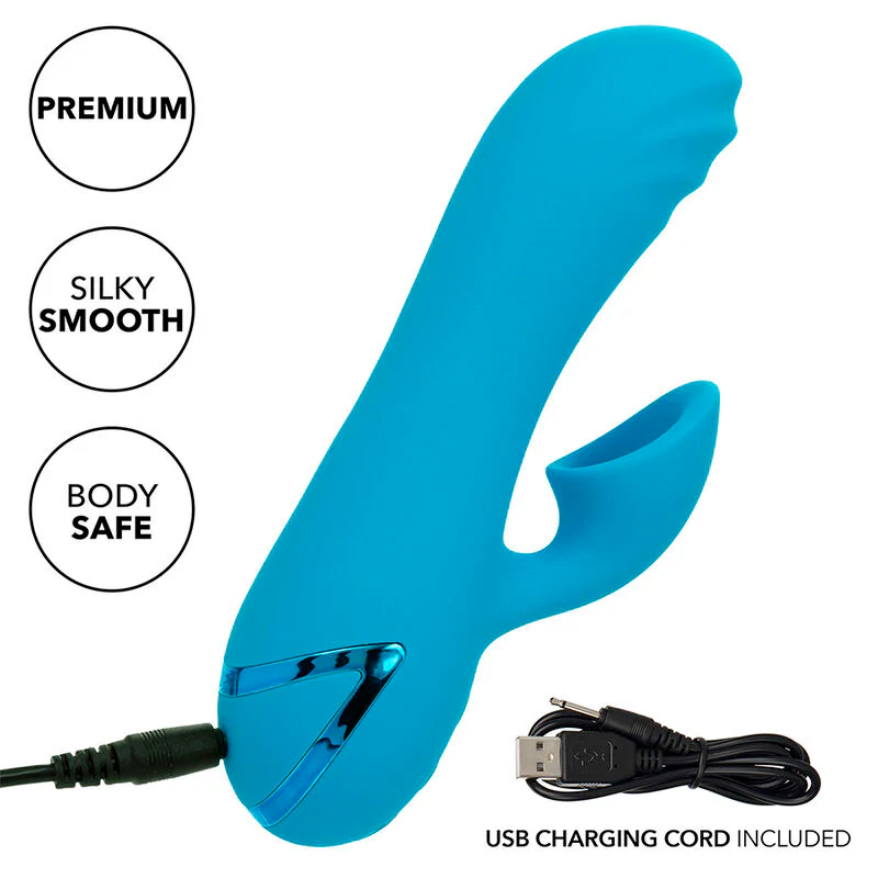 CALEXOTICS - SUNSET BEACH SEDUCER VIBRADOR E ESTIMULADOR 10 FUNÇÕES AZUL - Image 8