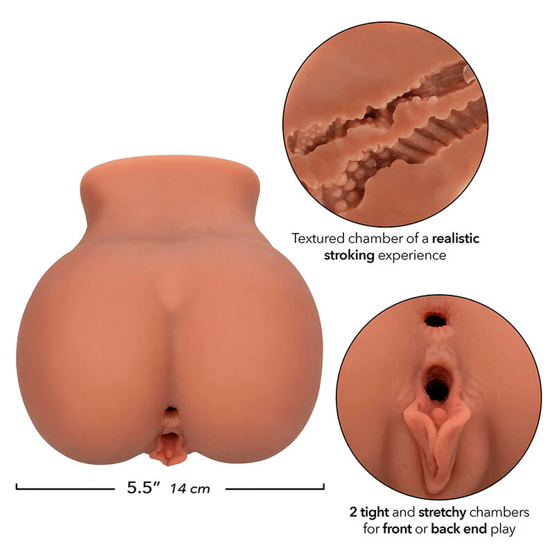 CALEXOTICS - THE ROLLER BABE DUPLO MASTURBADOR REALÍSTICO CARNE - Image 8