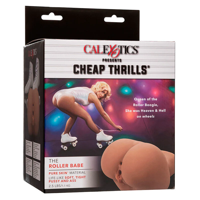 CALEXOTICS - THE ROLLER BABE DUPLO MASTURBADOR REALÍSTICO CARNE - Image 9