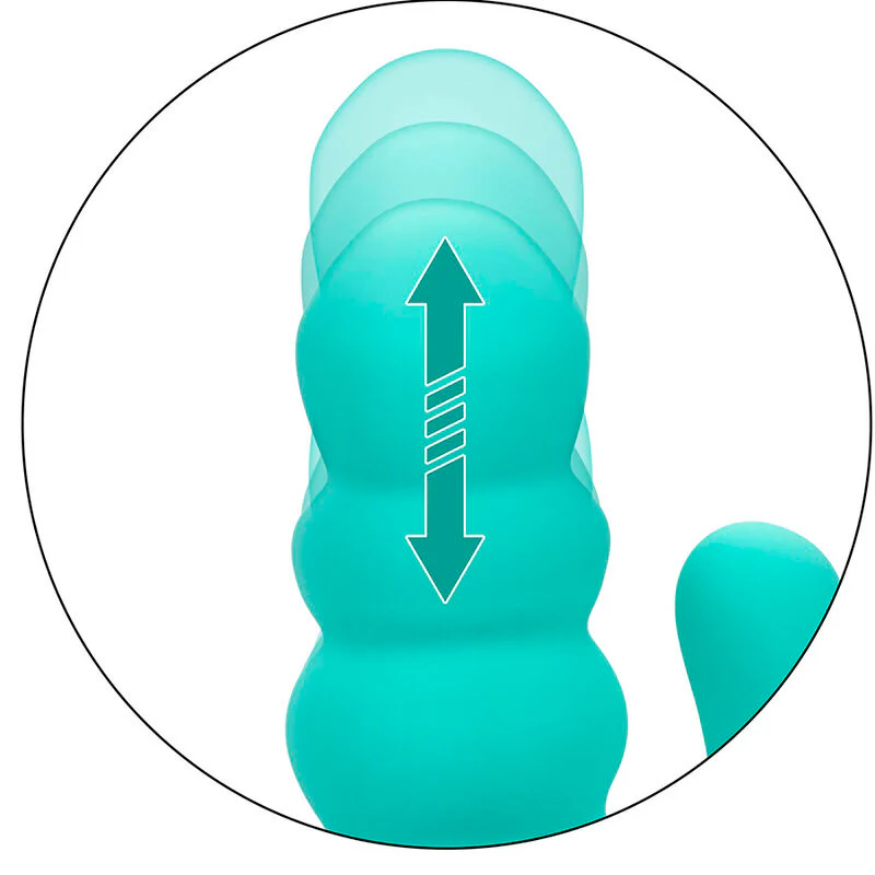 CALEXOTICS - VIBRADOR DEL MAR DIVA RABBIR AQUA GREEN POR CALIFORNIA DREAMING - Image 11