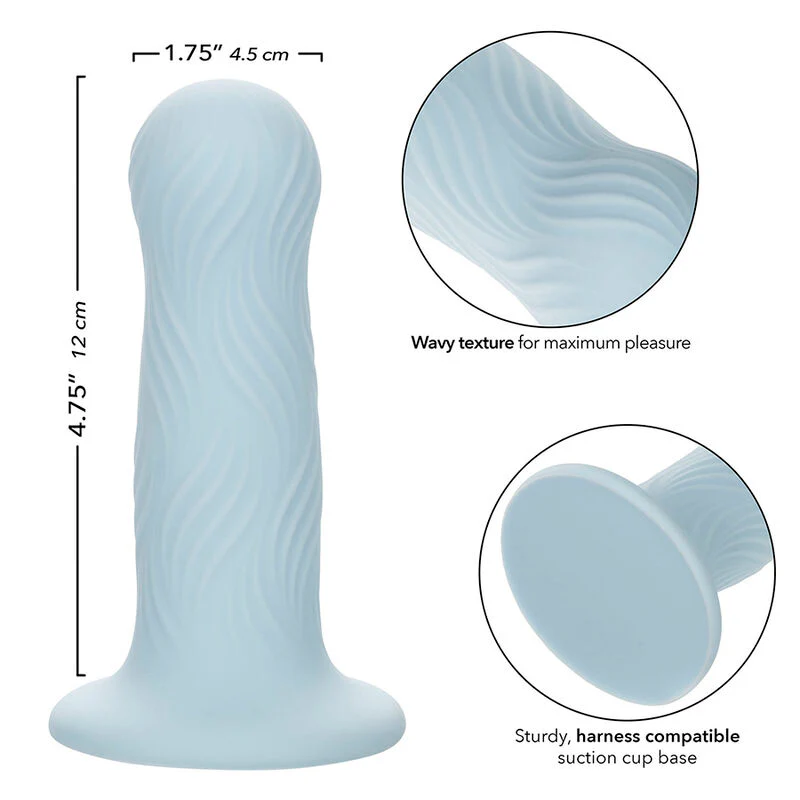 CALEXOTICS - WAVE RIDER PLUG ANAL DE ESPUMA AZUL - Image 7