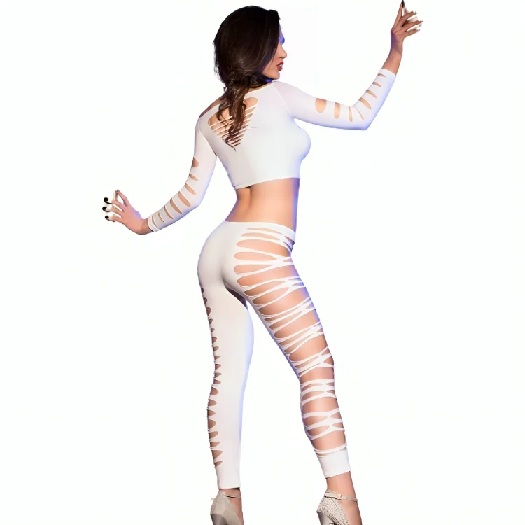 CHILIROSE - CR 3654 TOP & LEGGINS ROSA S/M - Image 2