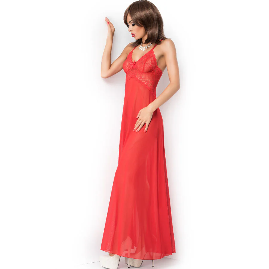 CHILIROSE - CR 3883 BABYDOLL LARGO ROJO S/M - Image 16