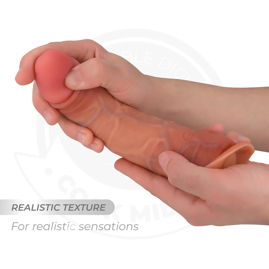 COCK MILLER - DILDO HIPER-REALISTA COM VENTOSA E IMPULSÃO COM CONTROLE REMOTO 19,5 CM - Image 4