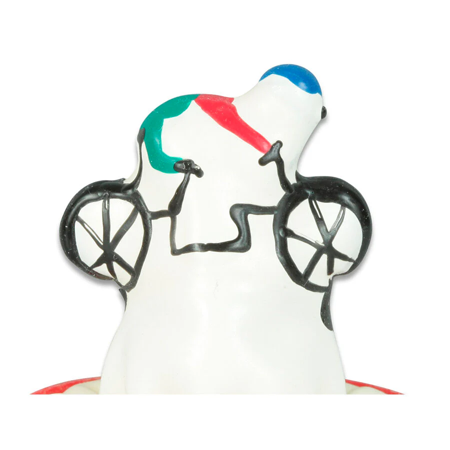 CONDOMERIE - PRESERVATIVOS NOVIDADES PINTADOS À MÃO BICICLETA